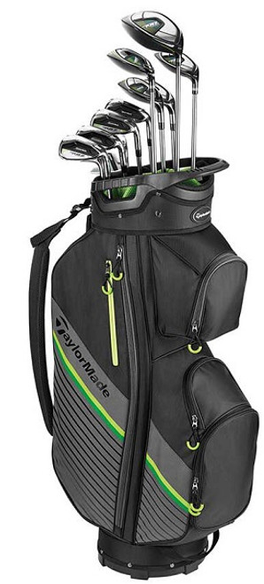 TaylorMade Golf LH RBZ Speedlite 11 Piece Complete Set With Bag Graphite (Left Handed) - Image 1